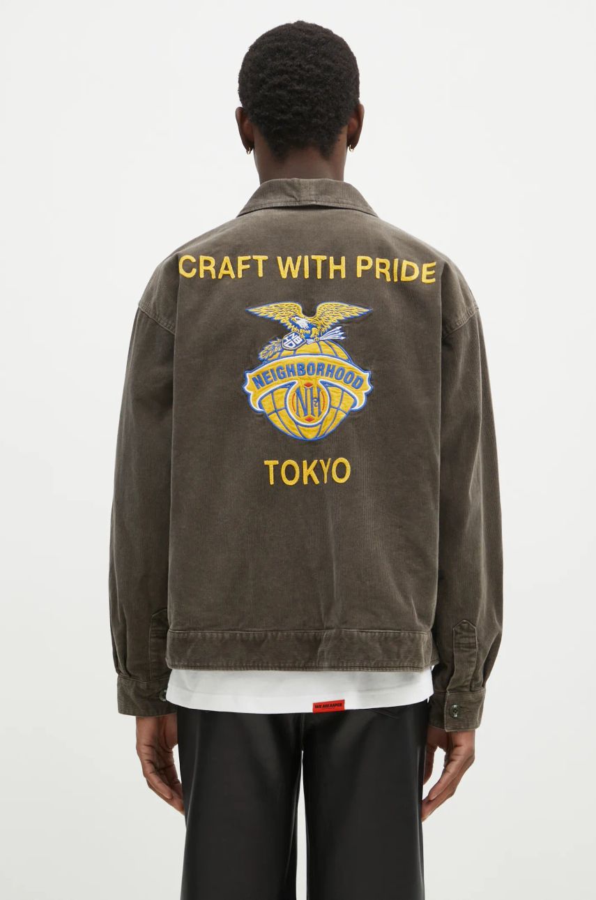 Яке Neighborhood Corduroy Jacket NEIGHBORHOOD Кафяво | 242UTNH.JKM01, 0