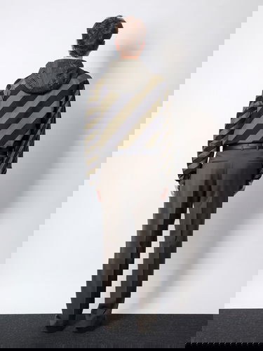 Ветровка FENDI Fendi Striped Hooded Jacket Зелено | FAA615A79NF13IZ, 3
