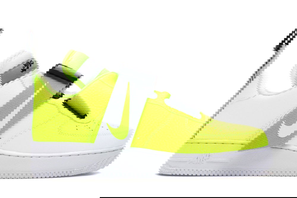 Кецове и обувки Nike Air Force 1 Utility Volt Зелено | AO1531-700, 0