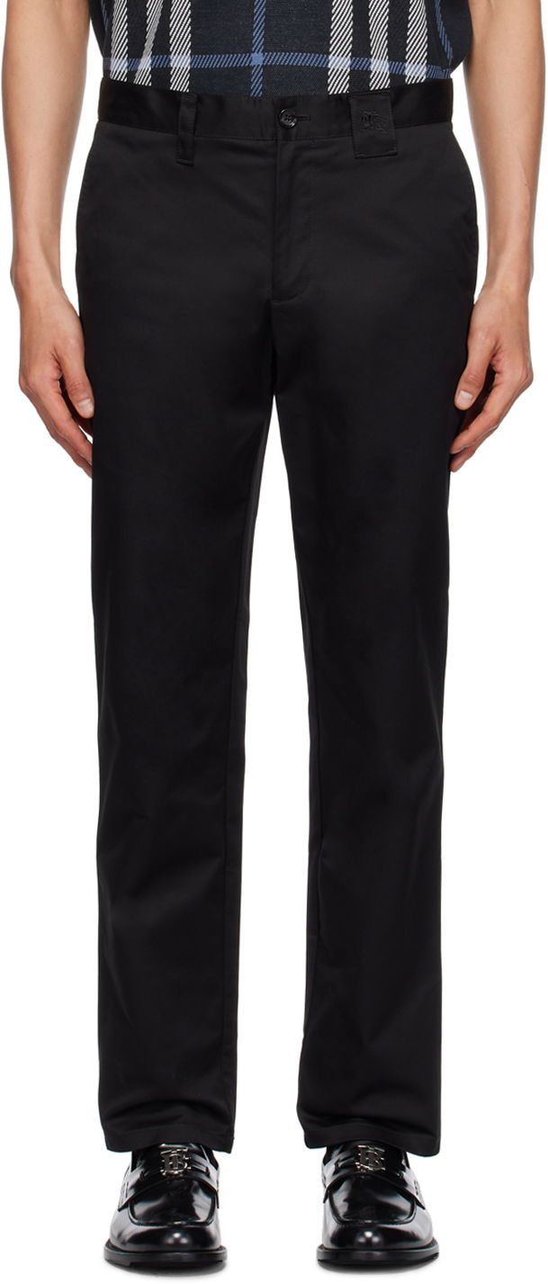 Панталони Burberry Embroidered Trousers Черно | 8070608, 0