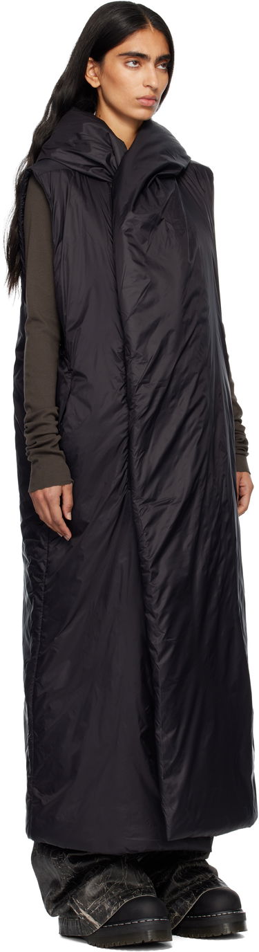 Палта Rick Owens Rick Owens DRKSHDW Concordians Hooded Liner Coat Черно | DS02E7922 NP, 1