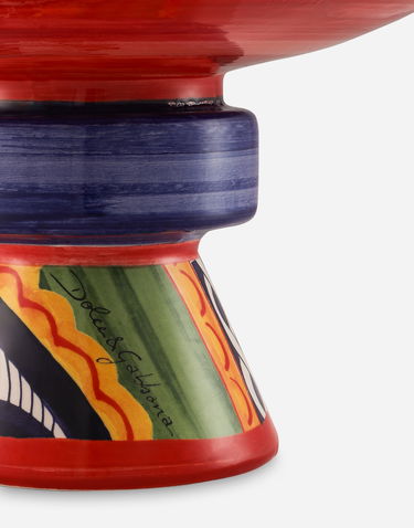 Домашен декор Dolce & Gabbana Multicolor Raised Platter Candle Holder Многоцветен | TCC189TCACDUC036, 2