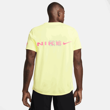 Тениска Nike DF UV SS MILER TEE Жълто | fq8018-331, 3
