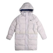 Long Padded Hoodie Coat