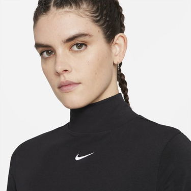 Тениска Nike Sportswear Collection Essentials Mock Top Черно | DD5882-010, 1