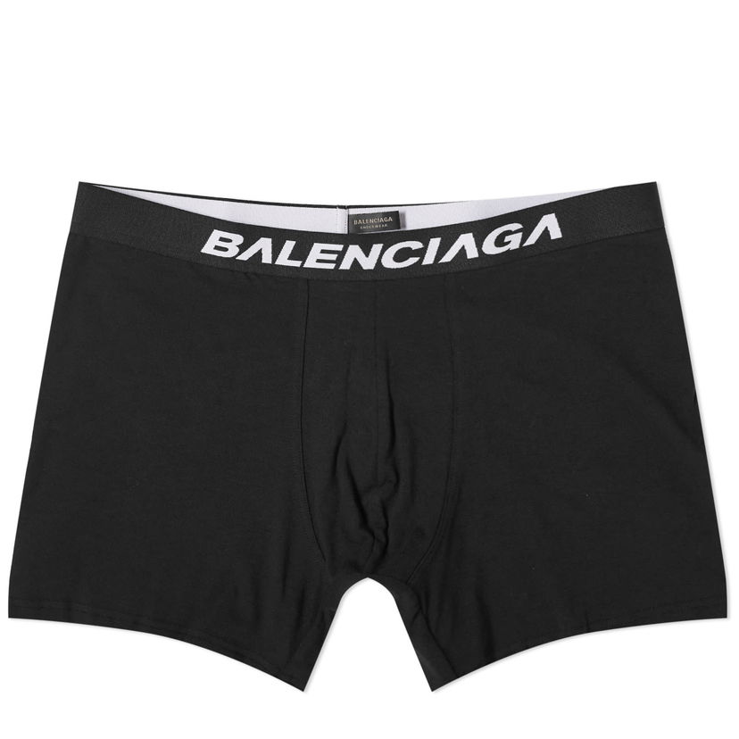 Боксерки Balenciaga Logo Boxer Briefs Черно | 766944-4B7B2-1060