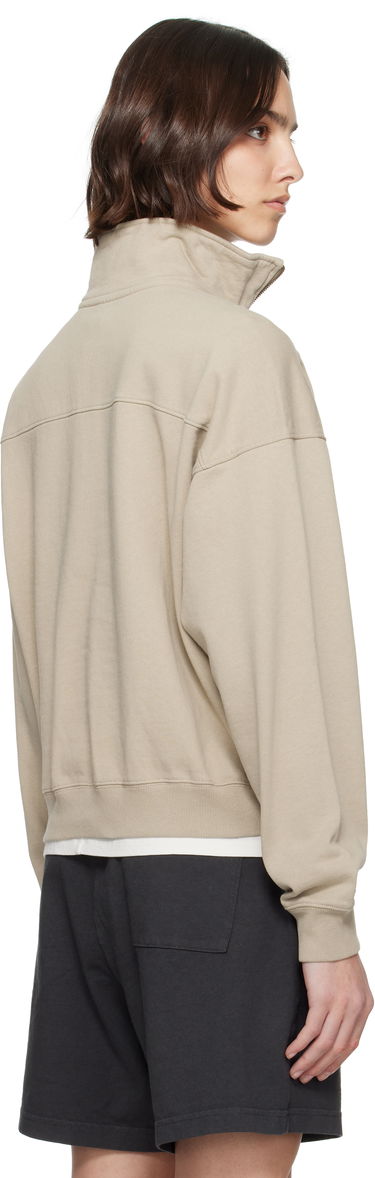 Суитчър Sporty & Rich Sporty & Rich NY 94 Quarter Zip Sweatshirt Бежово | ST073622508GY15, 2