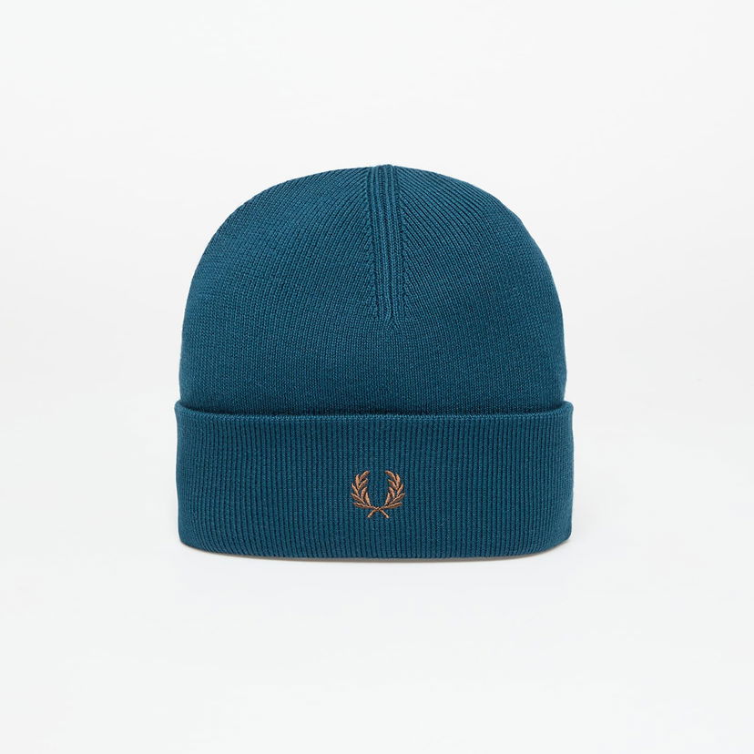 Шапка Fred Perry Classic Beanie Тюркоазено | C8161 Z48