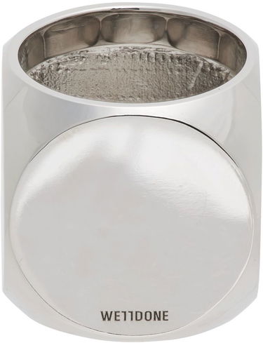 Пръстен We11done We11done Logo Dice Ring Металик | WD-AJ1-22-704-U-BK, 3