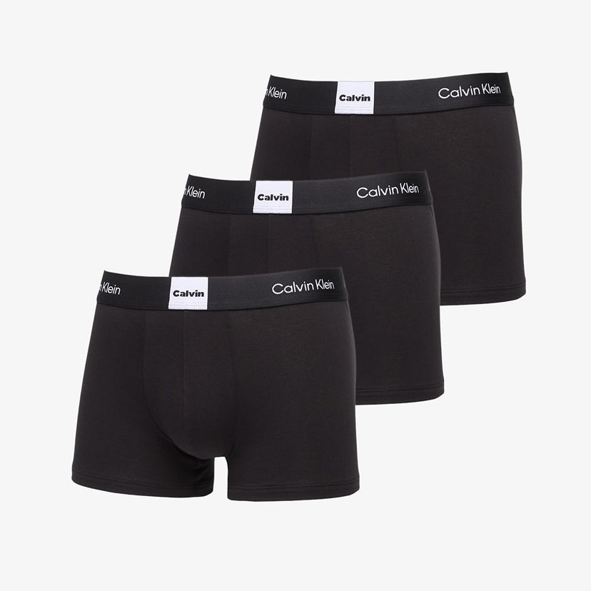 Боксерки CALVIN KLEIN Trunk 3-Pack Черно | LV00NB4476 UB1
