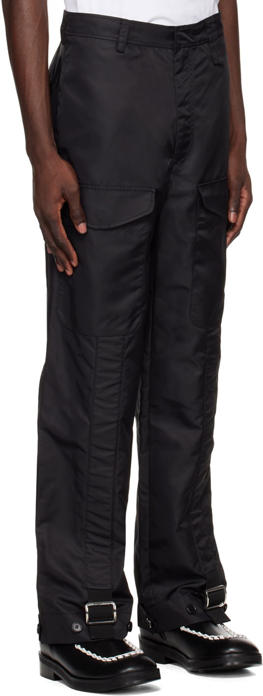 Карго панталони Simone Rocha Simone Rocha Cinch Strap Trousers Черно | 4053 1002, 1
