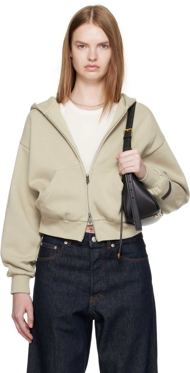 Fear of God ESSENTIALS Classic Fit Zip-Up Hoodie