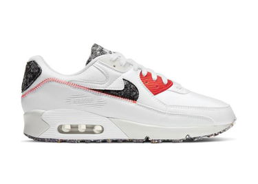 Кецове и обувки Nike Air Max 90 M2Z2 White Red Бяло | DD0383-100, 0