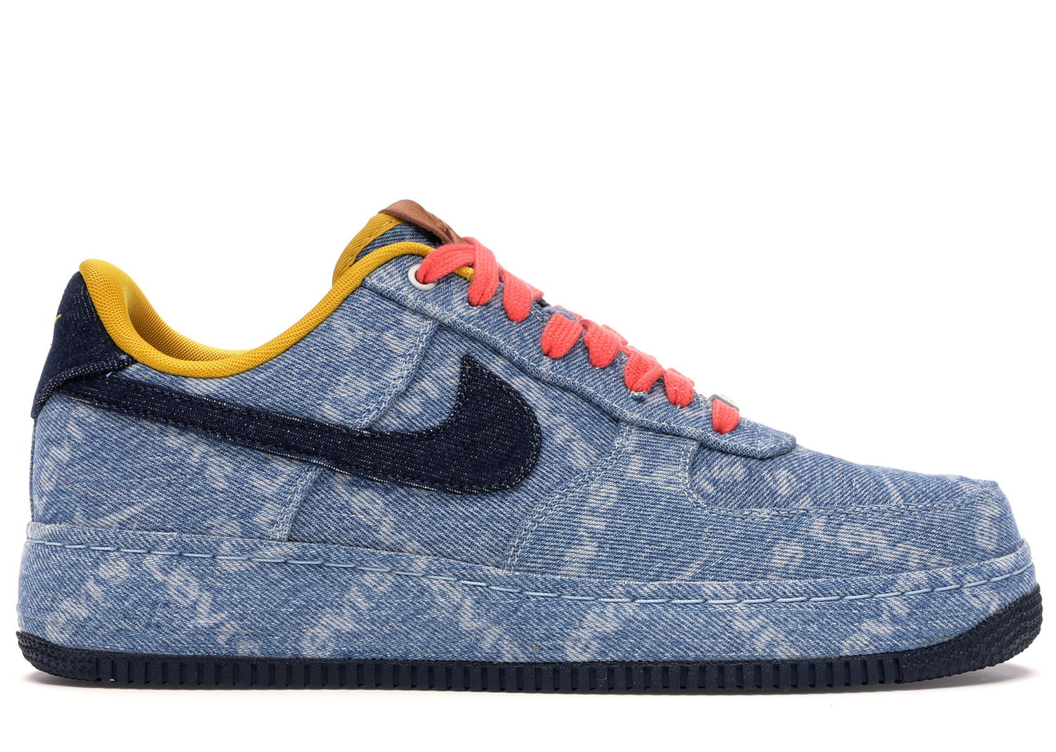 Кецове и обувки Nike Levi's x Air Force 1 Low "Exclusive Denim" Тъмно синьо | CV0670-447, 0