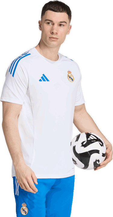 Фланелка adidas Originals Real Madrid Tiro25 Competition Training Jersey Бяло | jp4026, 5
