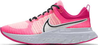 Кецове и обувки Nike React Infinity Run Flyknit 2 By You "Pink" W Розово | DC6757-995, 0