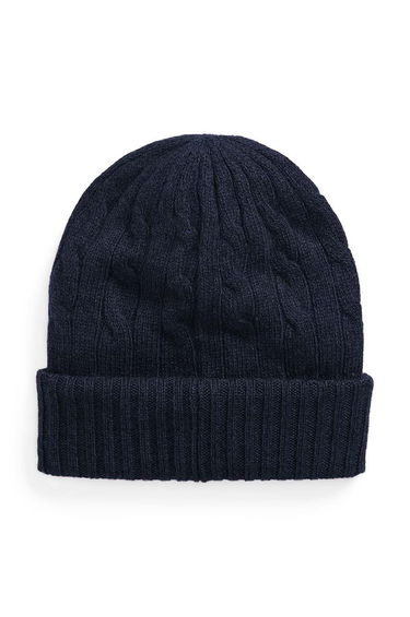 Шапка Polo by Ralph Lauren Cable-Knit Beanie Синьо | 455956315, 1