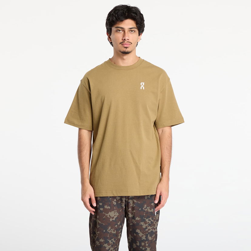 Тениска On Running T-Shirt Club T Кафяво | 1ME10053850 M