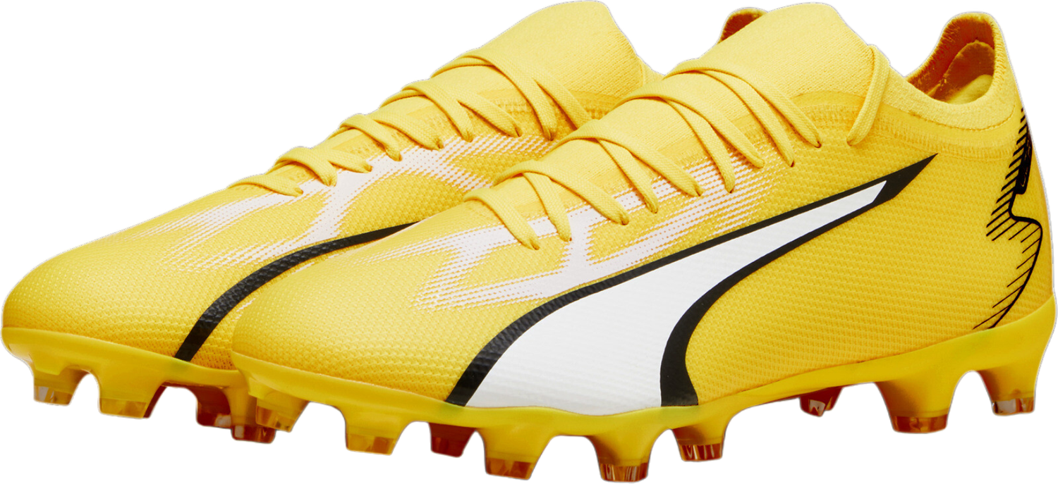 Кецове и обувки Puma Ultra Match FG/AG Жълто | 107347-04, 1