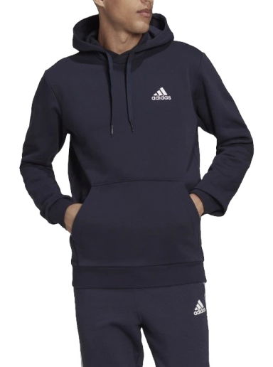 Суитчър adidas Originals Hoodie Essential Feel Cozy Тъмно синьо | h12216