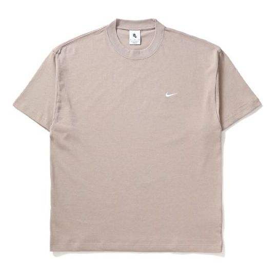 Тениска Nike Lab Solo Swoosh Basic Sports T-Shirt Бежово | DA0321-245, 0