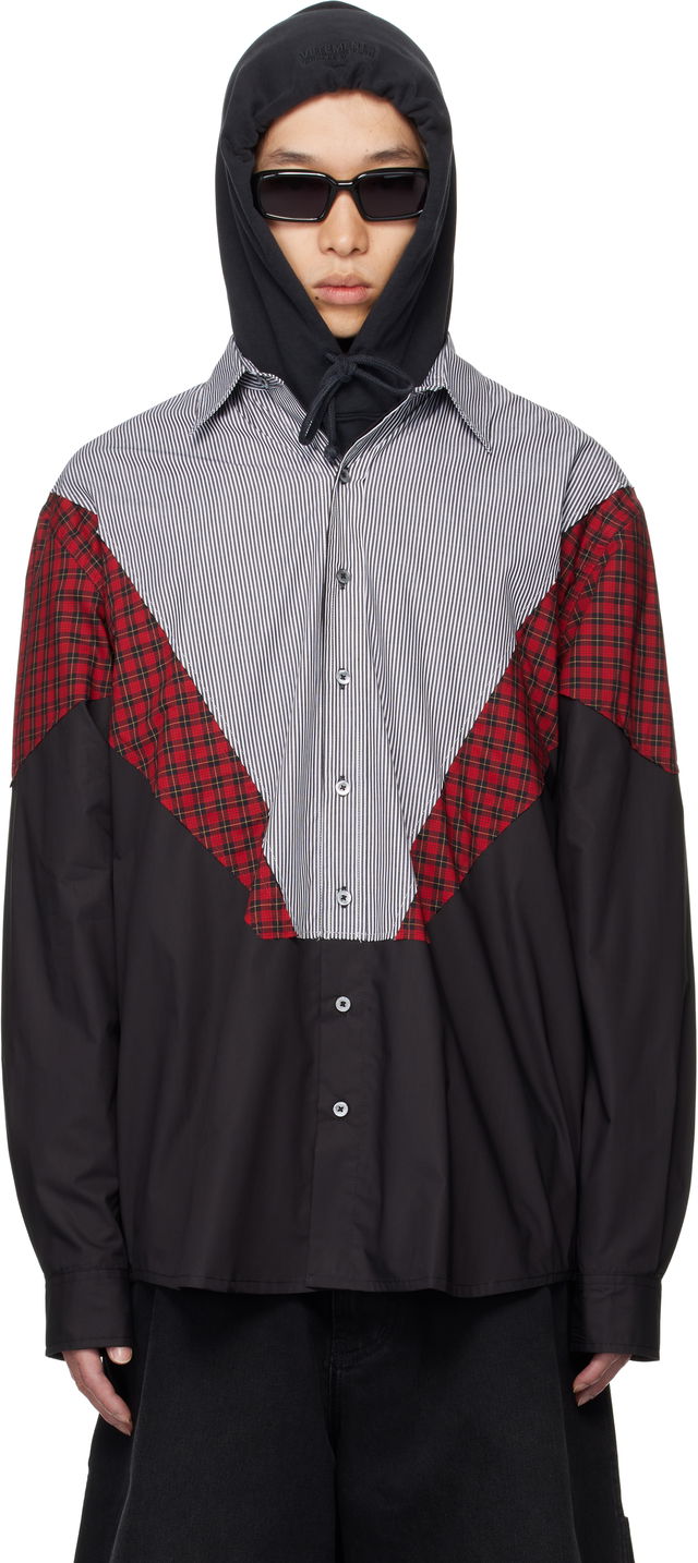 VETEMENTS Tracksuit Panelled Shirt