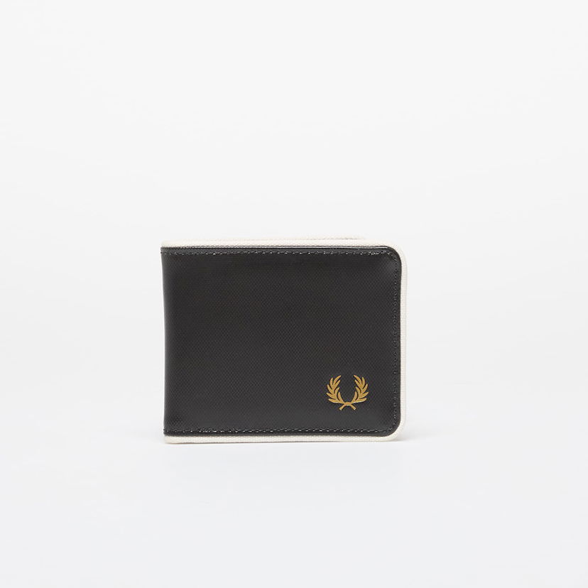 Портфейл Fred Perry Coated Polyester Billfold Wall Black/ Ecru Universal Черно | L7305 D57