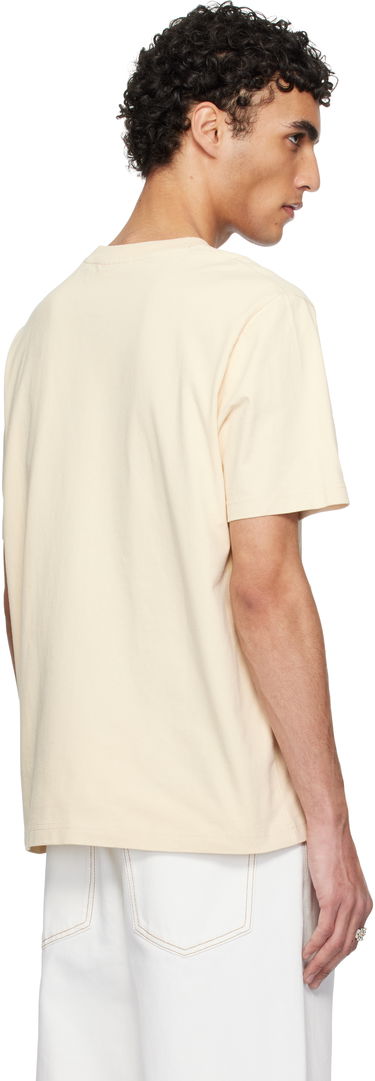 Тениска MAISON KITSUNÉ Maison Kitsuné Profile Fox Comfort T-Shirt Бежово | OM00121KJ0118, 2