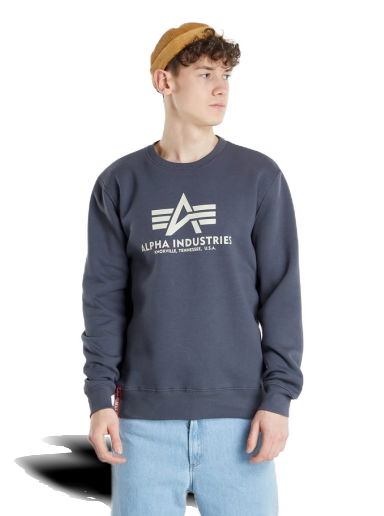 Пуловер Alpha Industries Basic Sweater Сиво | 178302 136