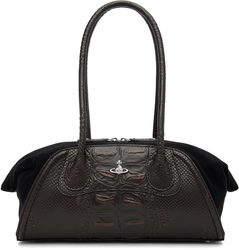 Дамска чанта Vivienne Westwood Shirley Small Holdall Bag Кафяво | 4703000LW-C006K-
