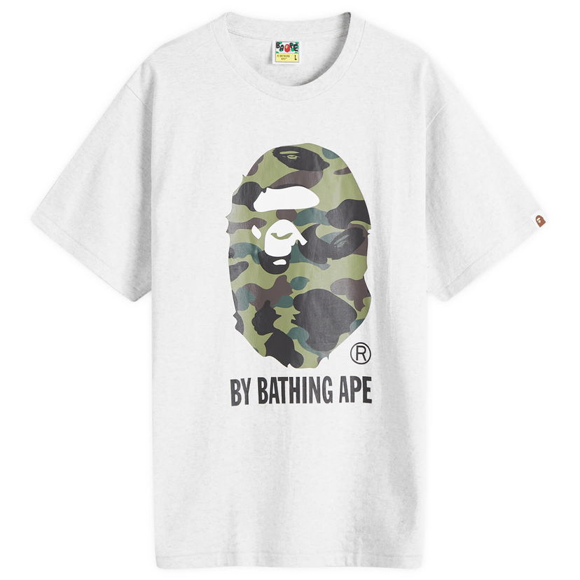 Тениска BAPE 1st Camo Bape Sta T-Shirt Бяло | 001TEK801014M-GRG