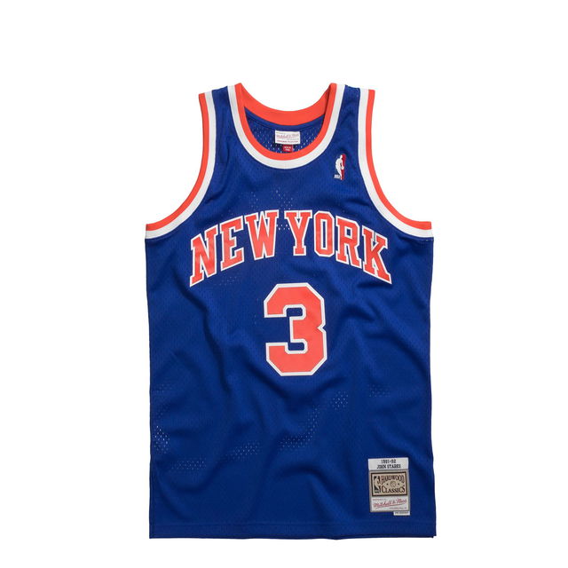 NBA Swingman Jersey New York Knicks Road 1991-92 John Starks #3