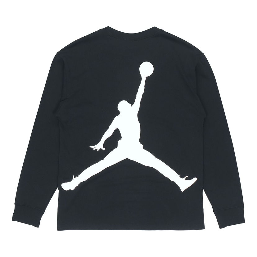 Тениска Jordan Jordan Back Logo Long Sleeve T-Shirt Черно | DO2319-010