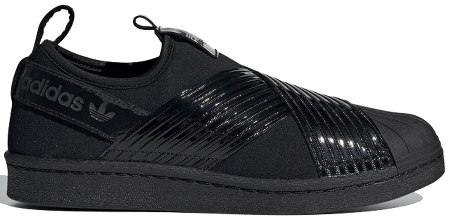 Кецове и обувки adidas Originals Superstar Slip-On Triple Black W Черно | BD8055, 0