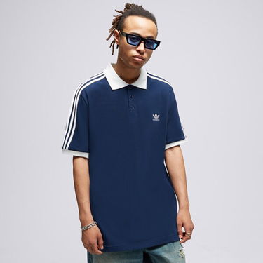 Поло тениска adidas Originals Adicolor Classics 3-Stripes Polo Shirt Тъмно синьо | II5776, 0
