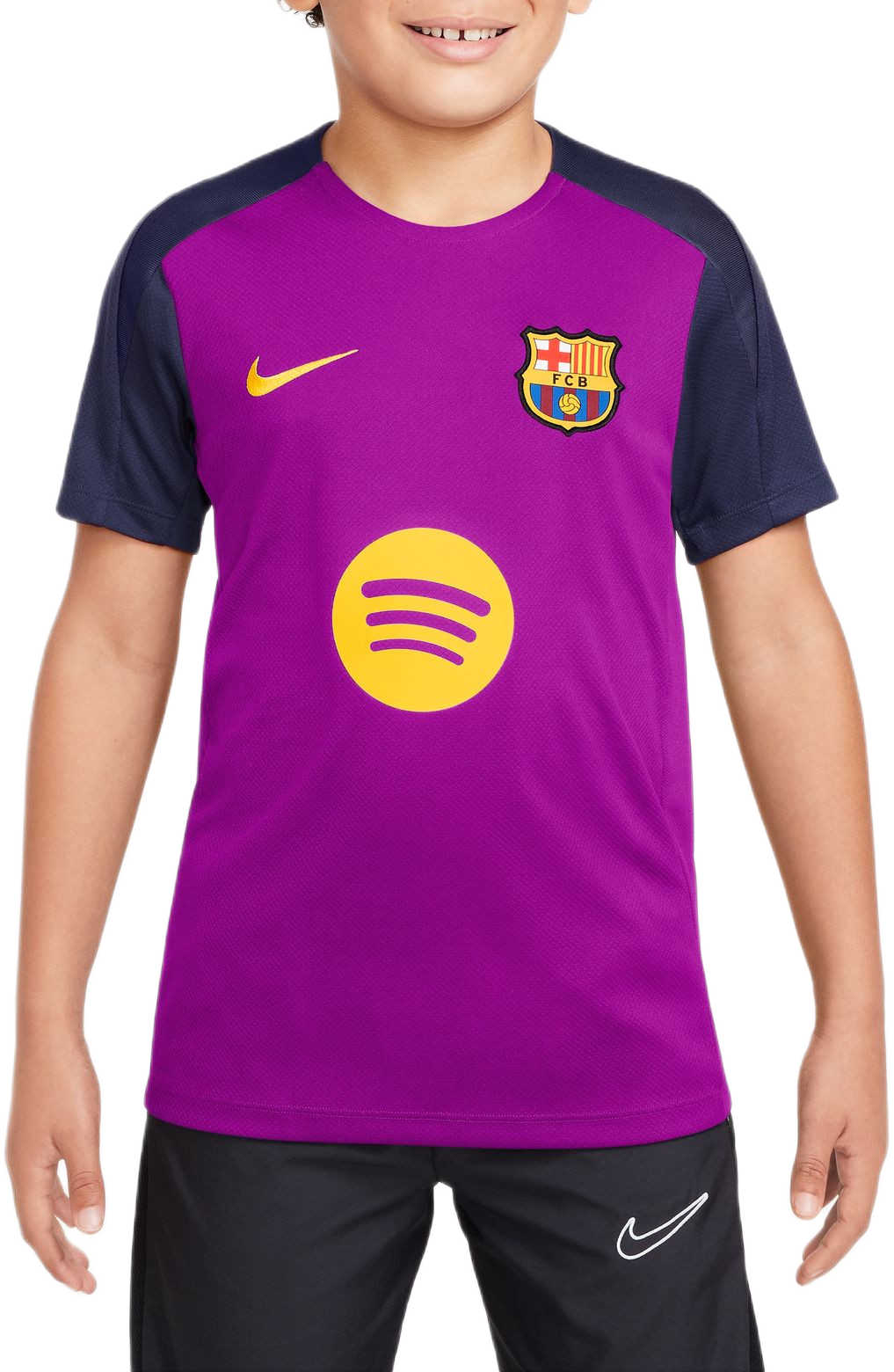 Фланелка Nike FC Barcelona Strike Short Sleeve Top 2025/26 Лилаво | hj7831-552, 0