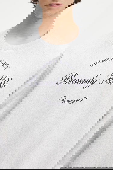 Суитчър Sporty & Rich Sporty & Rich Beverly Script Sweatshirt Сиво | ST082626257GY03, 6