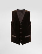 Dolce & Gabbana Smooth Velvet Vest