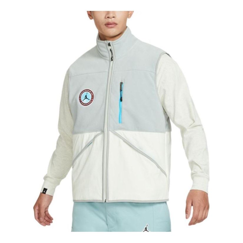 Жилетка Jordan Air Jordan Loose Contrast Stitching Vest Сиво | FB1907-133, 0
