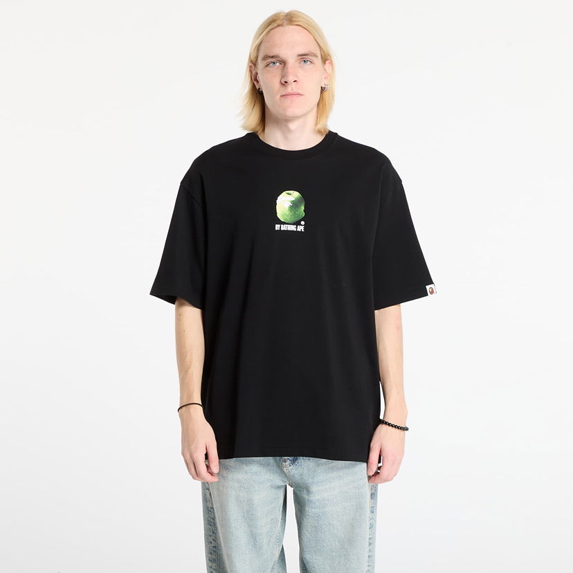 Тениска BAPE T-Shirt Relaxed Fit Multi Ape Head Черно | 001TEL801318MBLK