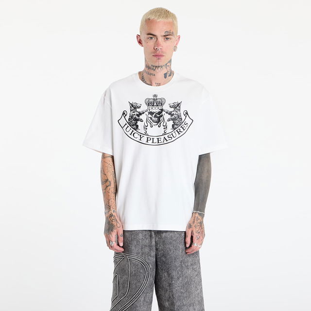 PLEASURES Skull Crest Heavyweight T-Shirt