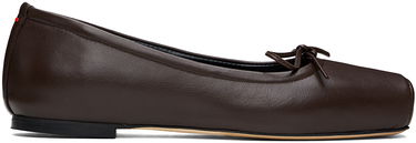 Облекло Aeyde Aeyde Gabriella Ballerina Flats Кафяво | A11-FL-GBRS08FL26-SS24-953-007, 0