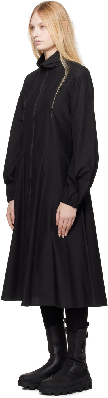 Pокля Moncler Moncler Front Zip Midi Dress Черно | K10932G000065977X, 3