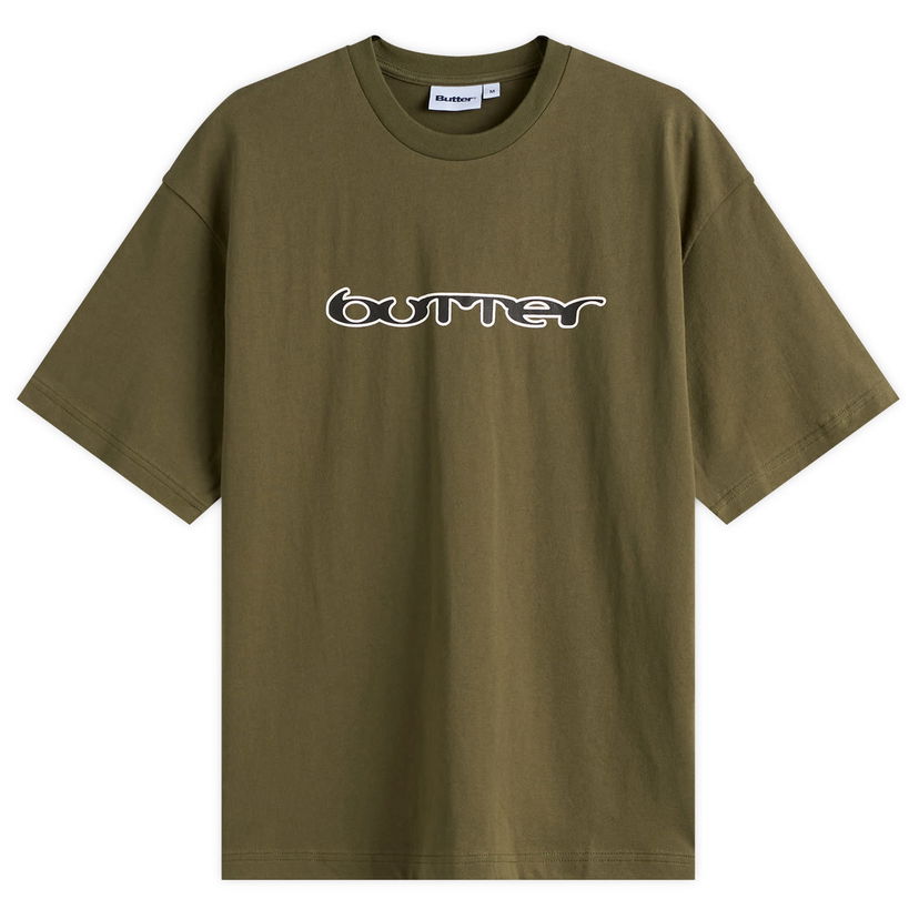 Тениска Butter Goods Witness T-Shirt Зелено | BG253104-ARM