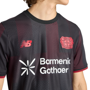 Фланелка New Balance Bayer 04 Leverkusen Home Jersey 2025/26 Черно | mt230540-hme, 3