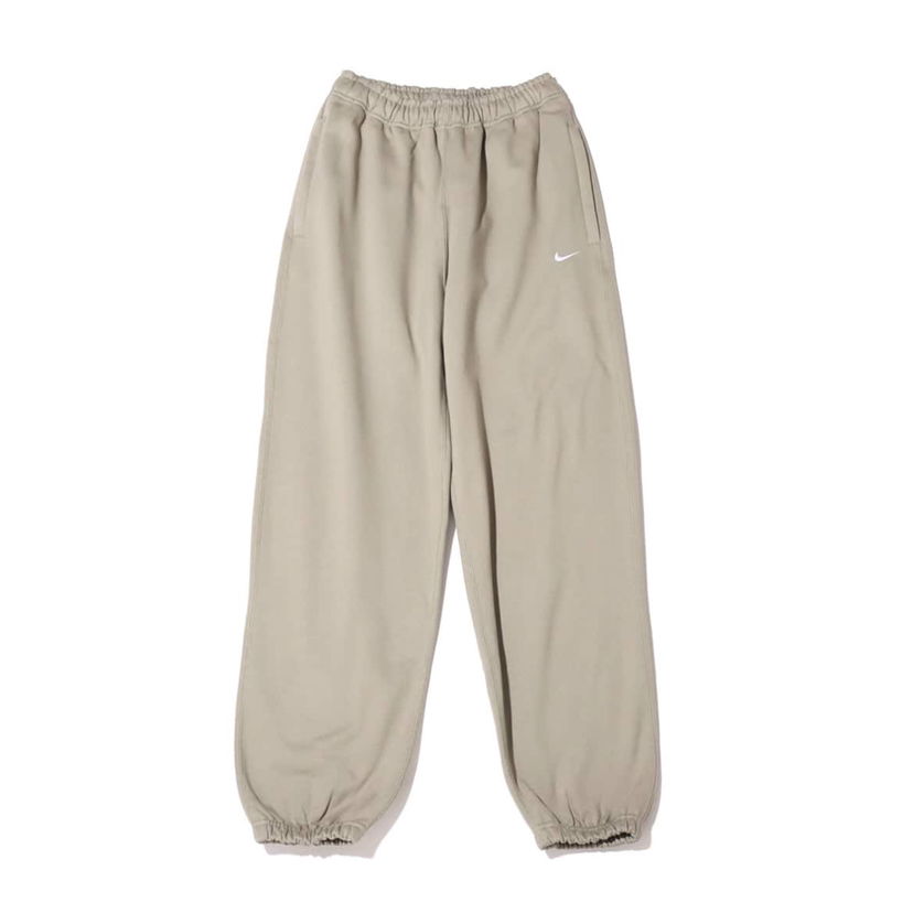 Спортни панталони Nike Lab Solo Swoosh Fleece Sweatpants Light Army W Бежово | DA0334-320