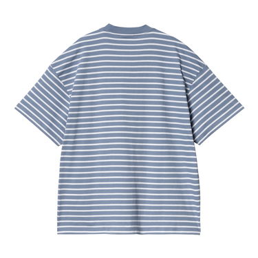 Тениска Carhartt WIP Bryna Stripe Relaxed Fit T-Shirt Синьо | I033656_7, 4