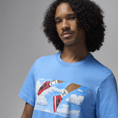 Тениска Jordan Flight Essentials T-Shirt Синьо | FZ1967-469, 2