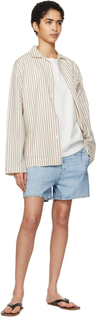 Къси панталони rag & bone Rag & Bone Women's Miramar Terry Walking Shorts Синьо | WCW24P40018201, 3
