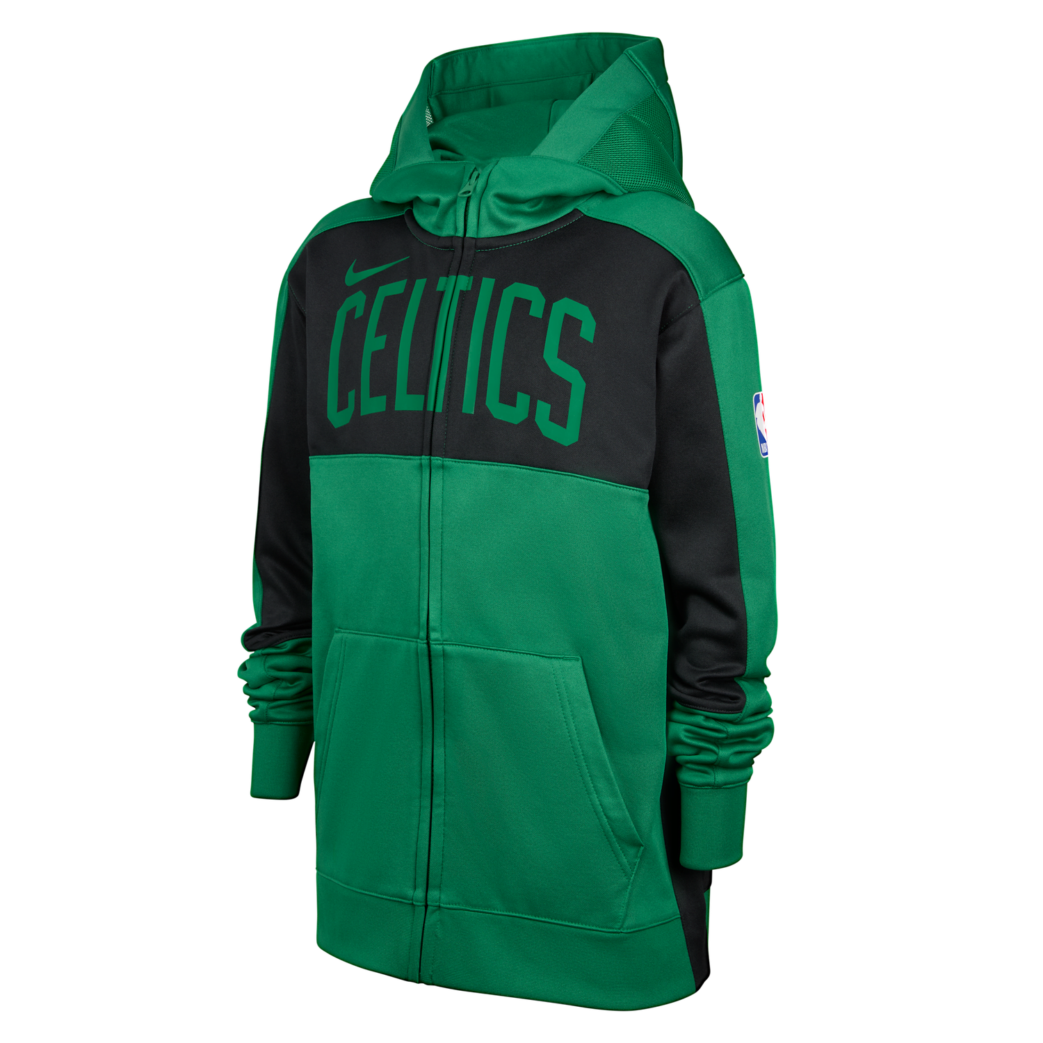 Суитчър Nike Boston Celtics Nike Showtime Full-Zip Hoodie Зелено | HV1225-312, 1